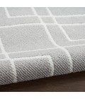 Nourison Modern Lines Area Rug MOL01 Silver