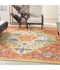 Nourison Allur Area Rug ALR04-Red Multicolor