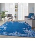 Nourison SYMMETRY Area Rug Nourison Symmetry Area Rug SMM02-Navy Blue