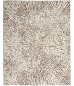 Nourison Home MTL01 Metallic 8' x 10' Grey Mocha Glam Indoor Rug