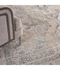 Nourison Lynx Ivory Charcoal LNX01 8 ft. X 10 ft. Rect. Rug