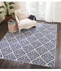 Nourison Grafix Area Rug GRF06-White/Blue
