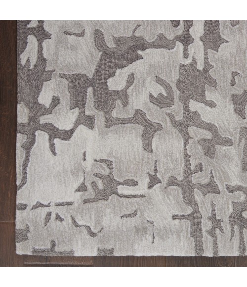 Nourison SYMMETRY Area Rug Nourison Symmetry Area Rug SMM03-Ivory/Taupe
