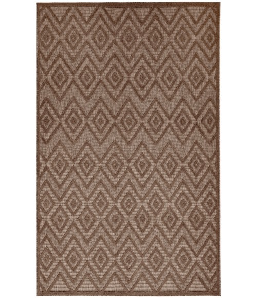 Nourison Versatile Brown NRV01 8 ft. X 10 ft. Rectangle Rug