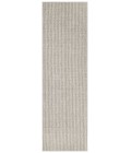 Nourison Textured Home Ivory Mocha TXH01 2 ft. 3 in. X 7 ft. 6 in. Rect. Rug