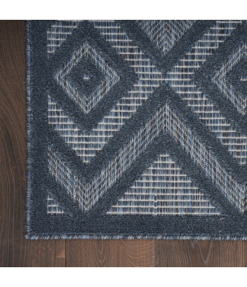 Nourison Versatile Area Rug NRV01 Navy Blue