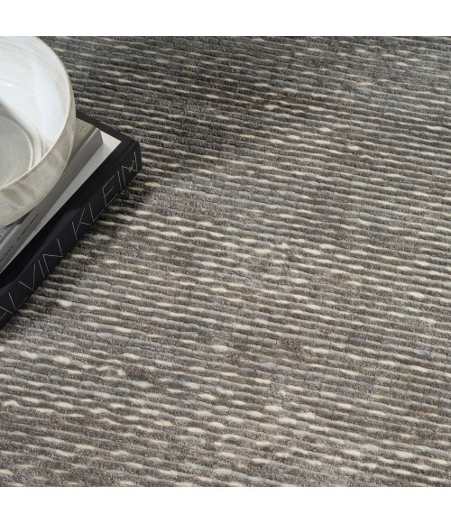 Calvin Klein Valley Grey Rug VLL01 10 ft. X 14 ft. Rect. - Rugs Town Calvin Klein Valley Grey VLL01 10 ft. X 14 ft. Rect. Rug