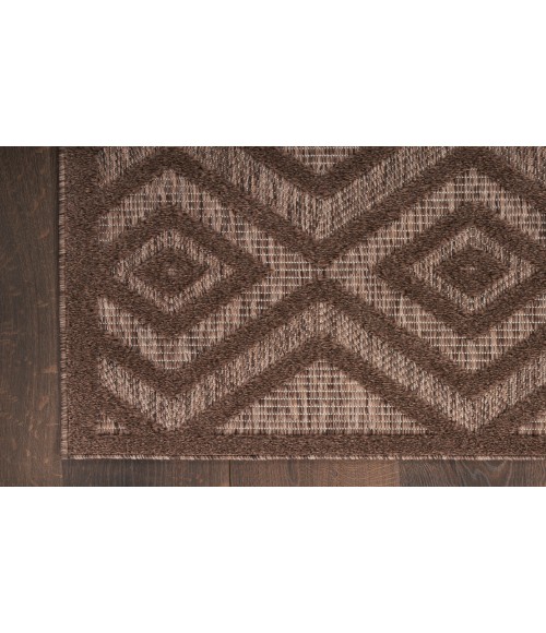 Nourison Versatile Brown NRV01 5 ft. X 7 ft. Rectangle Rug