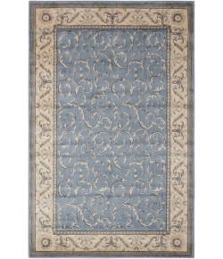 Nourison Somerset - St02 Light Blue Area Rug 2 ft. X 2 ft. 9 Rectangle