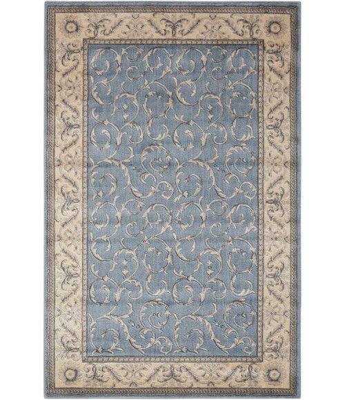 Nourison Somerset Area Rug ST02-Light Blue