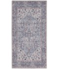 Nicole Curtis Machine Washable Series 1 Area Rug SR101 Black 2' x 4'