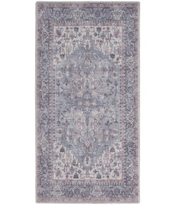 Nourison Nicolecurtis Series1 - Sr101 Grey Area Rug 2 ft. X 3 ft. 9 in. Rectangle