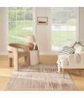 Nourison Home Washable Decor Beige Peach WSD07 5 ft. 3 in. X 7 ft. Rectangle Rug