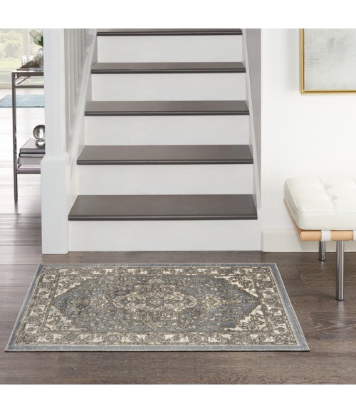 Nourison Home Concerto Blue CNC05 2 ft. 2 in. X 3 ft. 9 in. Rectangle Rug