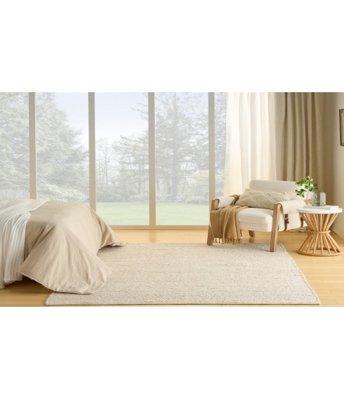 Nourison Natural Jute Ivory NJT01 8 ft. X 10 ft. Rectangle Rug