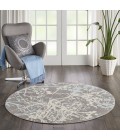 Nourison Jubilant Round Area Rug JUB12-Grey