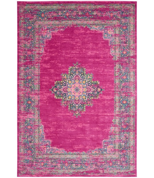 Nourison Passion Area Rug PSN03-Fuchsia