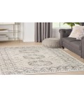 Nourison Serenity Home Ivory Grey SRH01 3 ft. 11 in. X 5 ft. 11 in. Rectangle Rug
