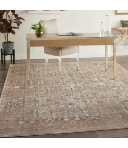 kathy ireland Home Ki25 Malta - Mai04 Taupe Area Rug 9 ft. X 12 ft. Rectangle