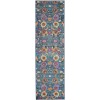 Nourison Passion - Psn01 Denim Area Rug 2 ft. 2 X 10 ft. Rectangle