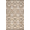 Nourison Jubilant Taupe JUB06 4 ft. X 6 ft. Rectangle Rug