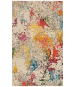 Nourison Celestial - Ces12 Ivory Multicolor Area Rug 3 ft. X 5 ft. Rectangle