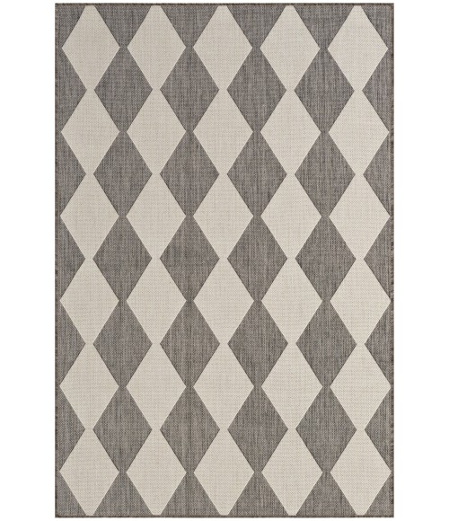 Nourison Positano Charcoal POS04 4 ft. X 6 ft. Rect. Rug