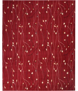 Nourison Home Grafix GRF15 Red 7 ft. 10 in. X 9 ft. 10 in. Area Rug