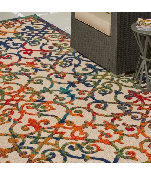 Nourison Aloha Area Rug ALH21-Multicolor