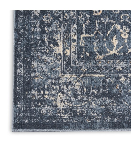 kathy ireland Home Malta Area Rug MAI11-Navy