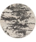 Nourison MAXELL Area Rug Nourison Maxell Round Area Rug MAE07-Ivory/Grey