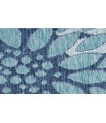 Nourison Garden Oasis Navy GOA06 4 ft. X 6 ft. Rectangle Rug