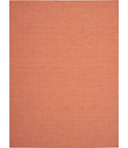Nourison Positano - Pos01 Terracotta Area Rug 10 ft. X 14 ft. Rectangle