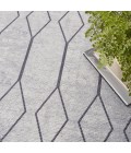 Nicole Curtis Machine Washable Series 1 Area Rug SR107 Ivory/Grey