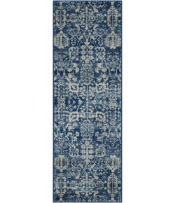 Nourison Somerset - St757 Navy Area Rug 2 ft. 3 X 8 ft. Rectangle