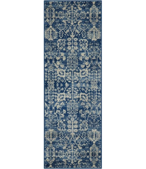 Nourison Somerset Runner Area Rug ST757-Navy