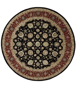 Nourison 2000 - 2017 Black Area Rug 8 ft. X Round
