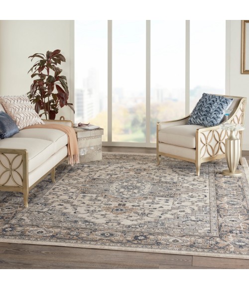 Nourison Concerto Area Rug CNC05-Ivory/Grey