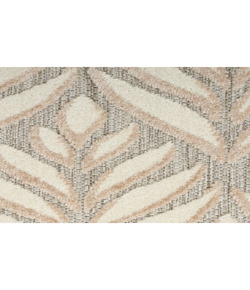 Nourison Aloha Ivory Grey ALH35 2 ft. 8 in. X 4 ft. Rectangle Rug