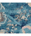 Nourison Tranquil Round Area Rug TRA02-Turquoise