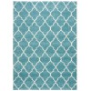 Nourison Amore - Amor2 Aqua Area Rug 10 ft. X 13 ft. Rectangle