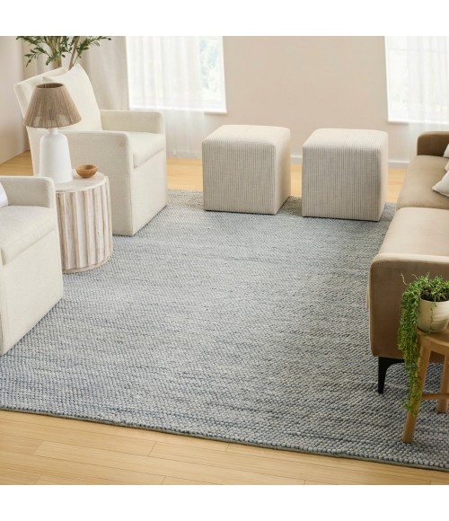 DKNY Pure Knots Denim KNT01 9 ft. X 12 ft. Rect. Rug