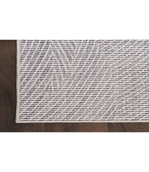 Nourison Nourison Washables Ivory Grey Rug NWB10 4 ft. X 6 ft. Rectangle - Rugs Town Nourison Nourison Washables Ivory Grey NWB10 4 ft. X 6 ft. Rectangle Rug