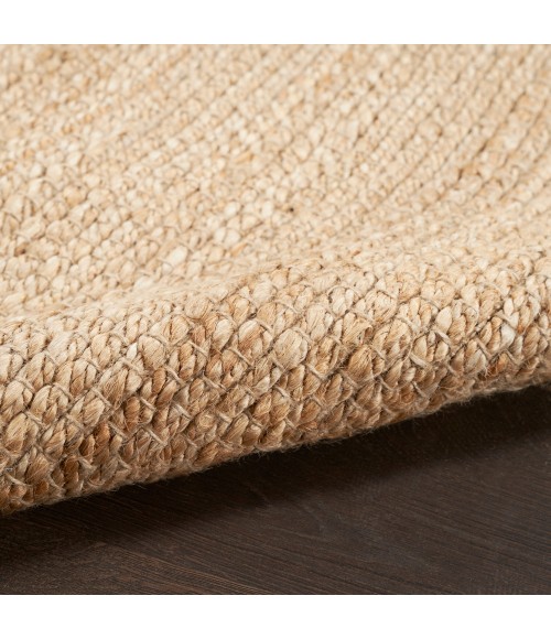 Nourison Natural Jute Area Rug NJT01 Bleached