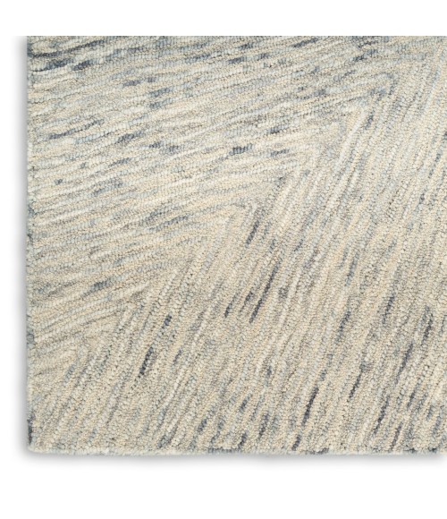 DKNY Pure Angles Grey ANG01 8 ft. X 10 ft. Rect. Rug