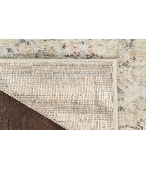 Nourison Oushak Home Cream OUS01 5 ft. 5 in. X 7 ft. 3 in. Rectangle Rug