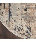 Nourison Quarry Beige Grey QUA01 10 ft. X Round Rug