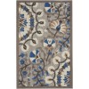 Nourison Aloha - Alh20 Grey Multicolor Area Rug 2 ft. 8 X 4 ft. Rectangle