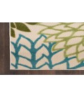 Nourison Aloha Green Multicolor ALH05 5 ft. 3 in. X 7 ft. 5 in. Rectangle Rug