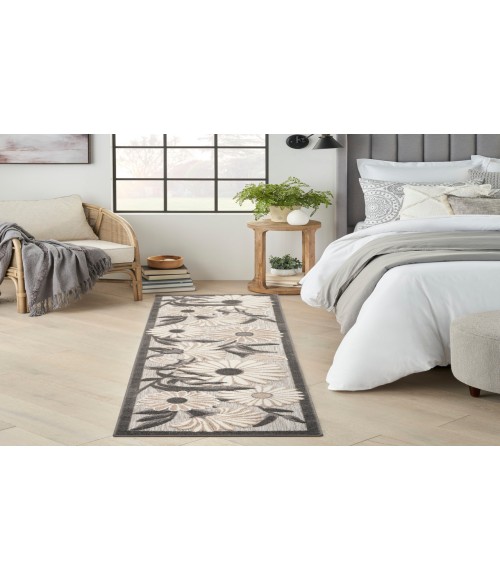 Nourison Aloha Beige ALH33 2 ft. 3 in. X 8 ft. Rectangle Rug